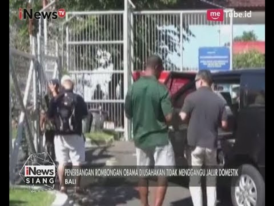 Rombongan Obama Akan Bertolak ke Yogya & Selanjutkan Akan Bertemu Presiden - iNews Siang 28/06