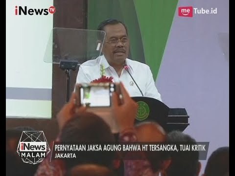 Pernyataan Jaksa Agung Terkait SMS HT Terus Menuai Kontroversi Politik - iNews Malam 28/06