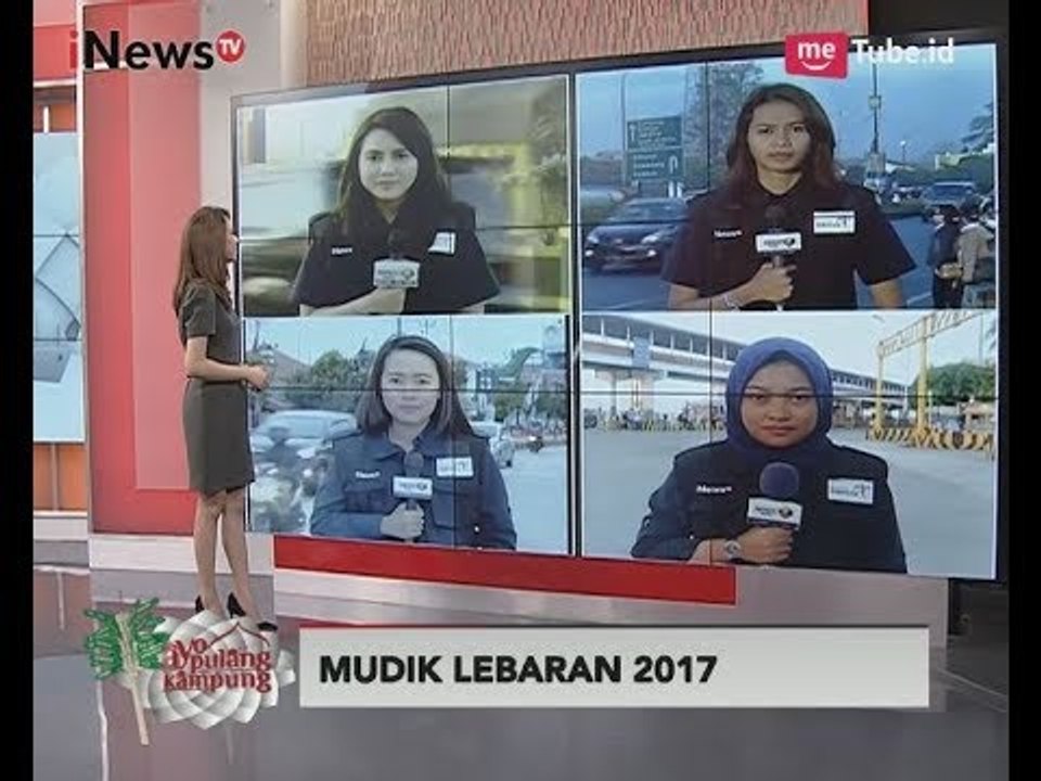Pantauan Terkini Arus Balik Tol Cikarang Utama, Cileunyi, Brexit & Bakauheni - iNews Pagi 29/06