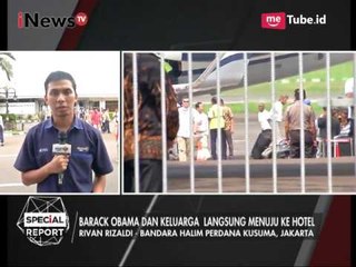 Laporan Langsung dari Halim Perdana Kusuma Terkait Kunjungan Barack Obama - Special Report 30/06