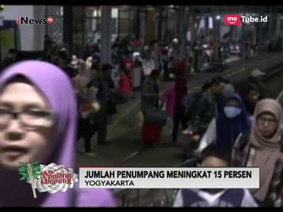 Malam Tadi, Arus Balik di Stasiun Tugu, Yogyakarta Terus Meningkat - Ayo Pulang Kampung 01/07