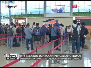 Pantauan Arus Balik di Pelabuhan Bakauheni, Lampung - iNews Petang 01/07