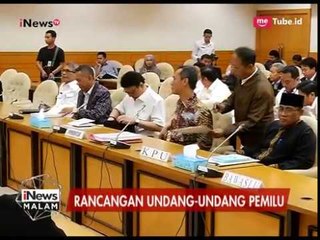 Rapat Pembahasan Rancangan UU Pemilu Akan Berlanjut di DPR - iNews Malam 30/06
