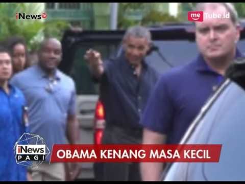 Barack Obama Nostalgia Masa Kecilnya di SDN 01 Menteng - iNews Pagi 02/07