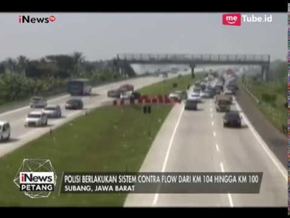 Arus Kendaraan di Ruas Tol Cipali Membludak Siang Tadi - iNews Petang 02/07