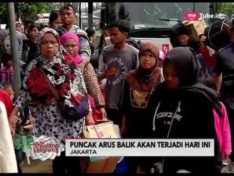 Puncak Arus Balik di Terminal Kampung Rambutan Terjadi Pada Hari Ini - Ayo Pulang Kampung 01/07