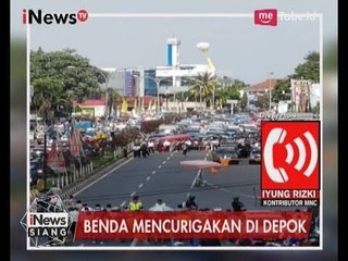 Informasi Terbaru Terkait Benda Mencurigakan di Depok - iNews Siang 03/07