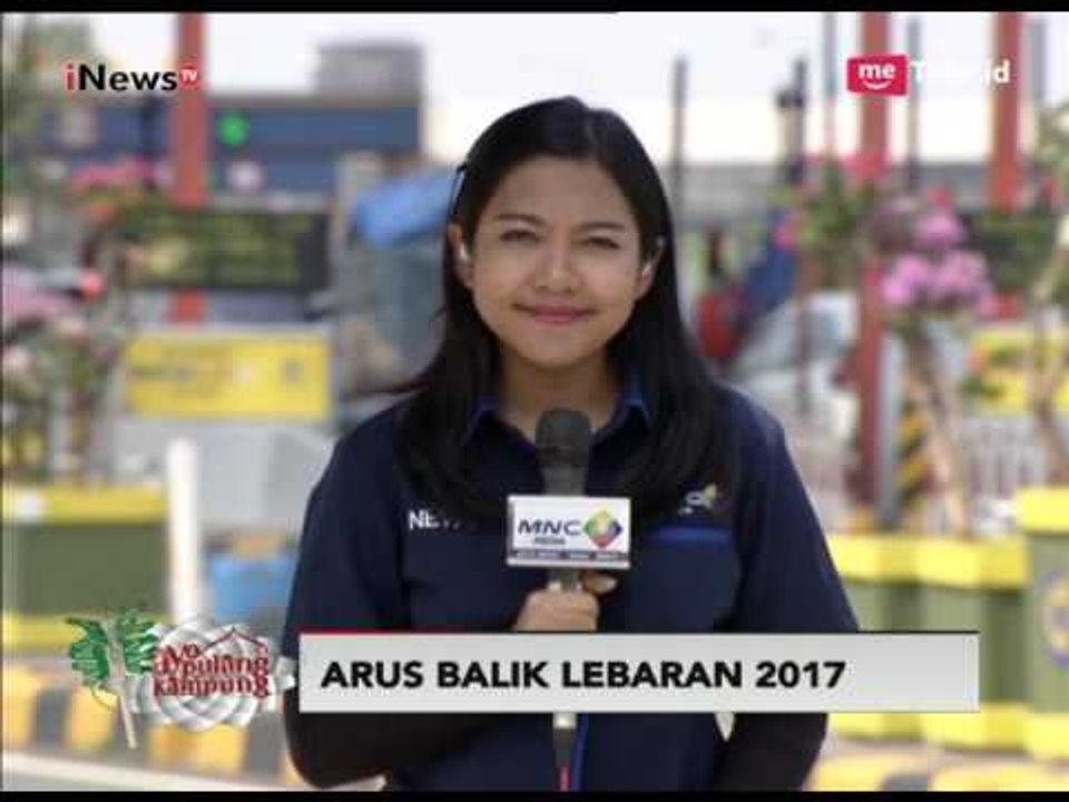 Situasi Arus Balik di Gerbang Tol Cikarang Utama dan Cileunyi - Ayo Pulang Kampung 01/07