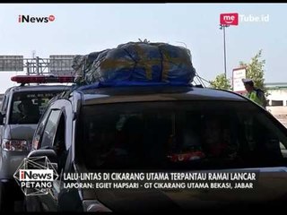 Pantauan Arus Balik di Gerbang Tol Cikarang Utama dan Cipali - iNews Petang 02/07
