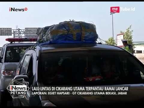 Pantauan Arus Balik di Gerbang Tol Cikarang Utama dan Cipali - iNews Petang 02/07