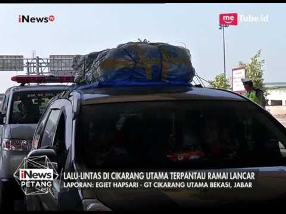 Pantauan Arus Balik di Gerbang Tol Cikarang Utama dan Cipali - iNews Petang 02/07