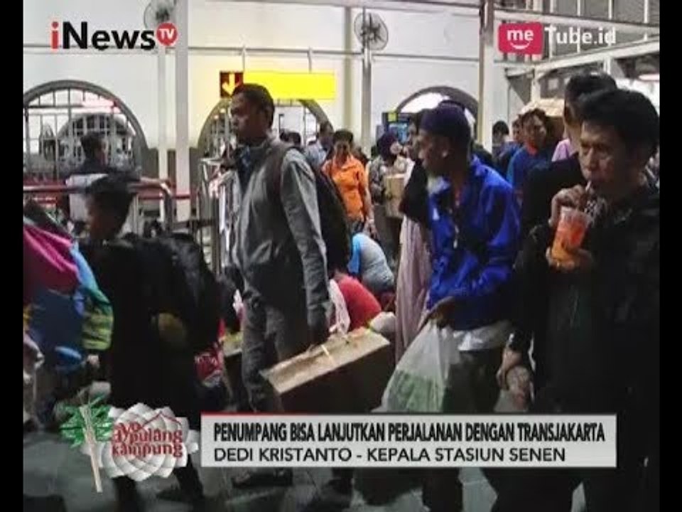 Informasi Arus Balik Mudik di Stasiun Senen Terlihat Melonjak - iNews Malam 03/07