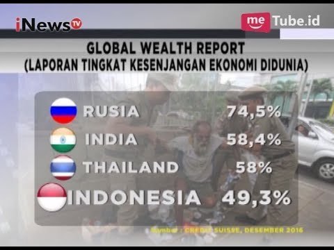 Kesenjangan Ekonomi Indonesia Meningkat, Pemerintah DIharuskan Bertindak - iNews Petang 04/07