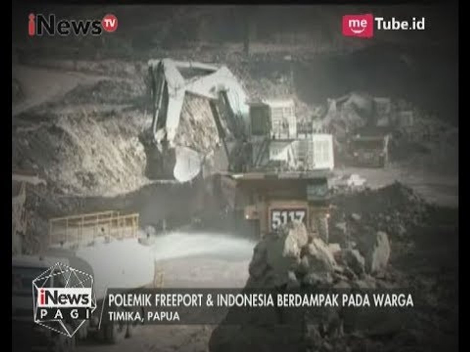 Polemik Freeport Akhirnya Berdampak Kepada Warga Timika Papua - iNews Pagi 07/07