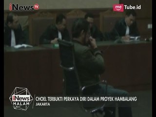 Tải video: Choel Malaranggeng Divonis 3,5 Tahun Penjara dan Denda Rp 250 Juta - iNews Malam 06/07