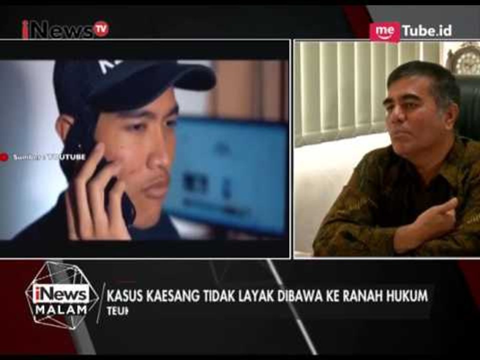 Penutupan Kasus Ujaran Kebencian Kaesang Dapat Menimbulkan Beragam Persepsi - iNews Malam 07/07