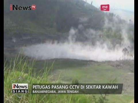 Petugas Memasang CCTV di Kawasan Kawah Sileri untuk Pantau Aktifitas Vulkanik - iNews Siang 07/07