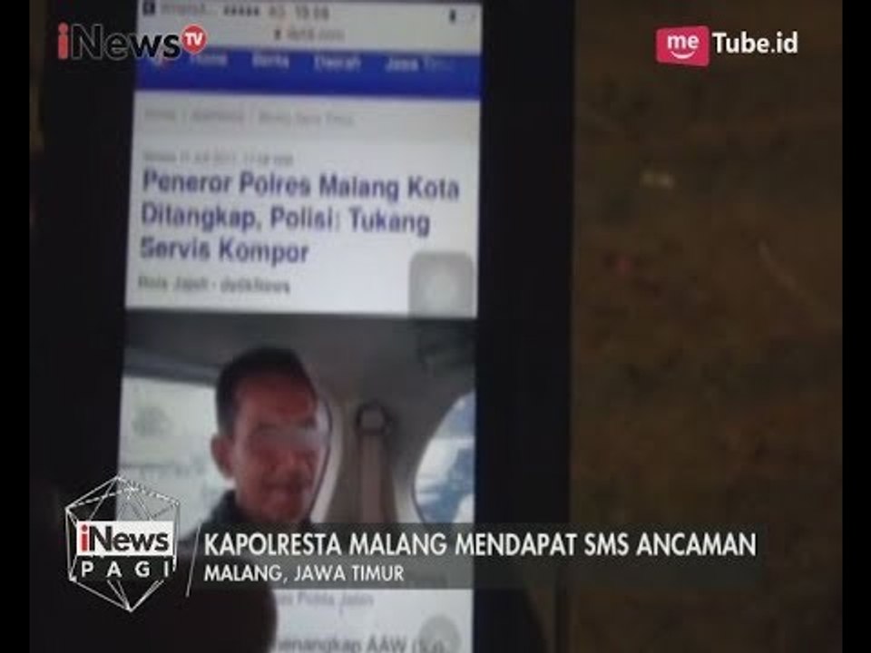 Kapolres Malang Diancam Via SMS Akan Dibunuh - iNews Pagi 12/07