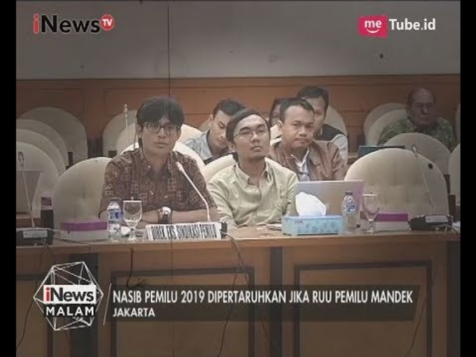 Kisruh RUU Pemilu Dengan Perdebatan yang Belum Usai - iNews Malam 11/07