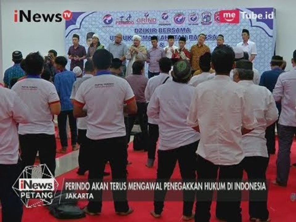Perindo Gelar Dzikir untuk Kesatuan & Kesejahteraan Bangsa - iNews Petang 12/07