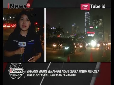 Kondisi Terkini Simpang Susun Semanggi yang akan Dibuka untuk Uji Coba - iNews Malam 13/07