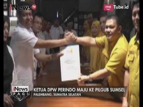 Ketua DPP Perindo Sumsel, Unjuk Gigi dengan Ikut Menjadi Calon Sumsel - Gubernur iNews Pagi 13/07