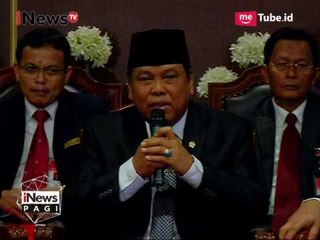 Gelaran Rapat Pleno Menyepakati Arief Hidayat Kembali Menjabat Ketua MK - iNews Pagi 15/07