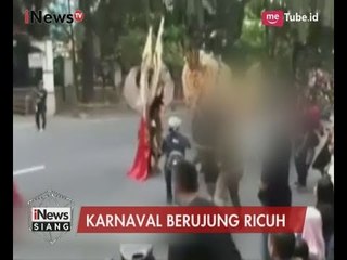 Gelaran Karnaval di Solo Tercoreng Dengan Aksi Pemukulan Didepan Publik - iNews Siang 16/07