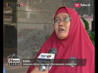 Gerakan Masyarakat Peduli Hak - Hak Disabilitas Akan Berdemo di Univ. Gunadarama - iNews Siang 17/07