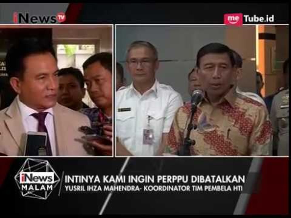 HTI & 16 Ormas Ajukan Uji Materil Perppu Ormas ke MK - iNews Malam 18/07