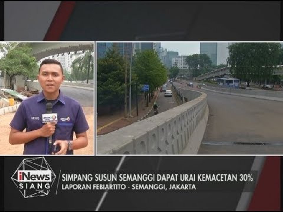 Uji Coba Berjalan Lancar, Simpang Susun Semanggi Akan Diresmikan Presiden Jokowi - iNews Siang 15/07