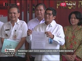 Resmi!! Pemerintah Cabut Status Badan Hukum HTI - iNews Malam 19/07