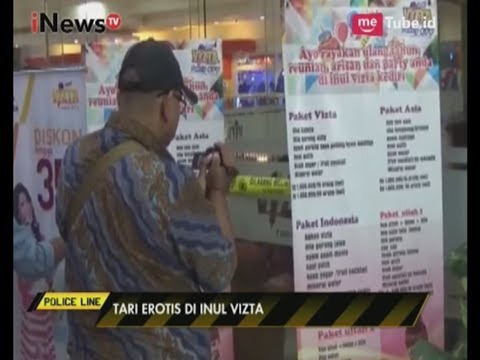 Polisi Lakukan Rekonstruksi Tari Erotis di Inul Vista - Police Line 19/07