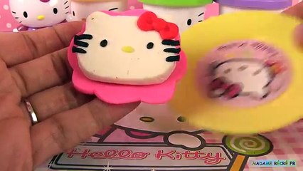 Pâte à Modeler Hello Kitty Gâteaux Glace Cupcake Maxi Coffret Gourmand ハローキティ