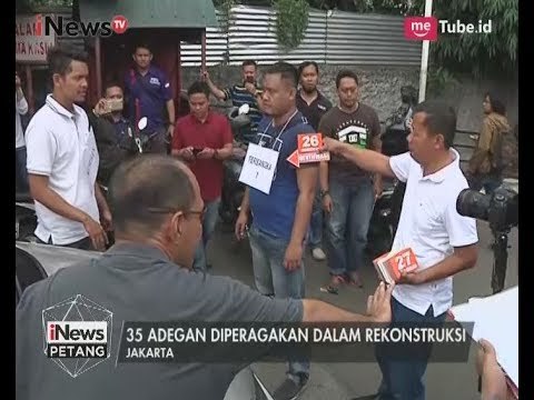 Polda Metro Gelar Rekonstruksi Perampokan & Pembunuhan di SPBU - iNews Petang 22/07