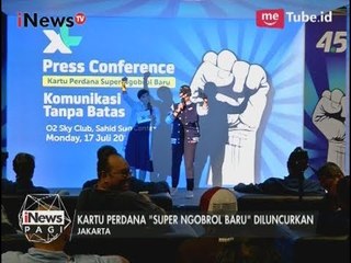 XL Axiata Resmi Luncurkan Kartu Perdana Terbaru "Super Ngobrol Baru" - iNews Pagi 20/07