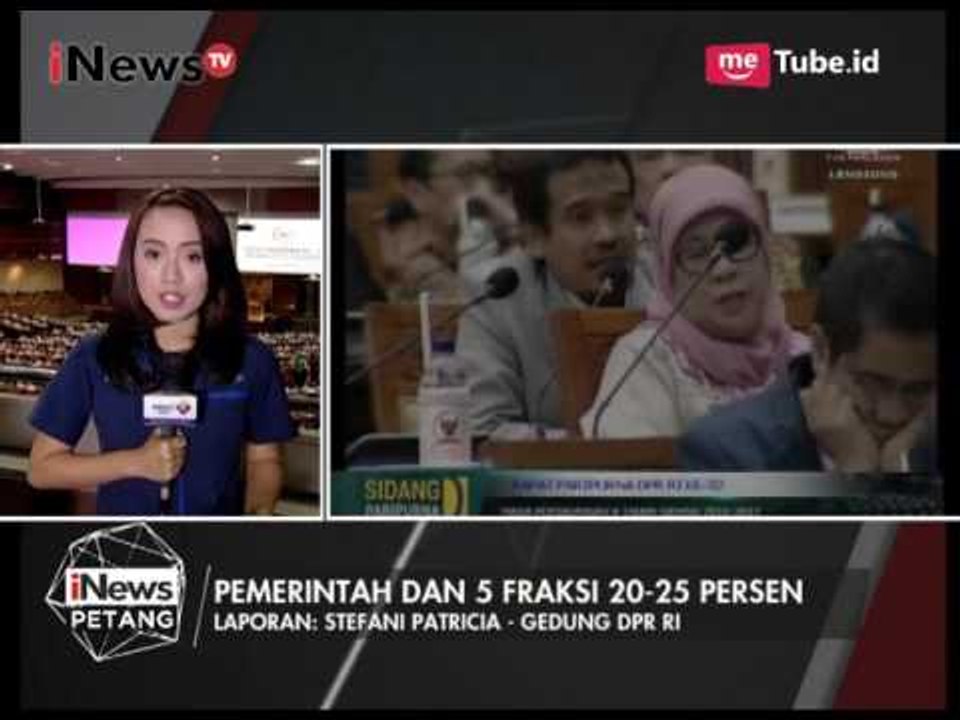 Situasi Langsung Rapat Paripurna DPR RI Terkait Pembahasan RUU Pemilu -  iNews Petang 20/07