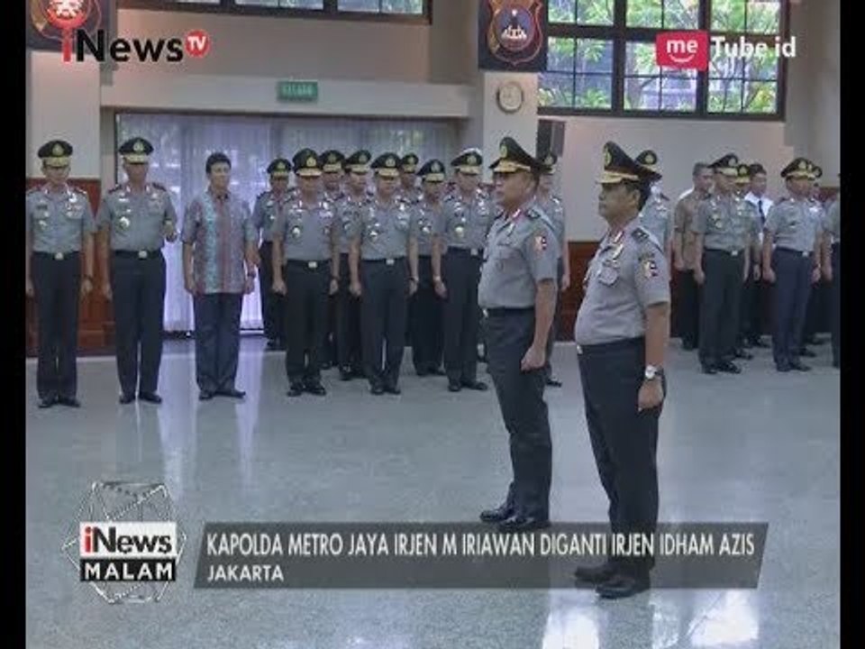 Rotasi Jabatan Perwira Polri, Kapolda Metro M. Iriawan Diganti Irjen Idham Azis - iNews Malam 21/07