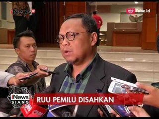 Setelah Lewati Berbagai Polemik, RUU Pemilu Disahkan - iNews Siang 21/07