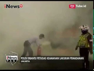 Video Detik-detik Metromini Terbakar di Bunderan HI - iNews Pagi 24/07