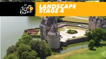 Paysages du jour / Landscapes of the day - Étape 4 / Stage 4 - Tour de France 2018