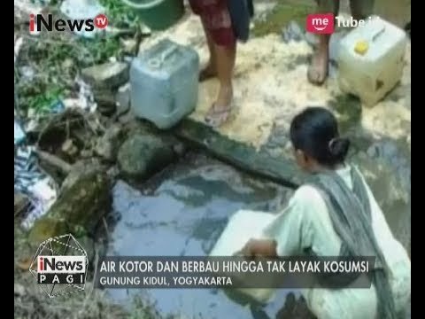 Miris dan Ironi!! Kekeringan, Warga Gunung Kidul Yogyakarta Minum Air Kotor - iNews Pagi 24/07