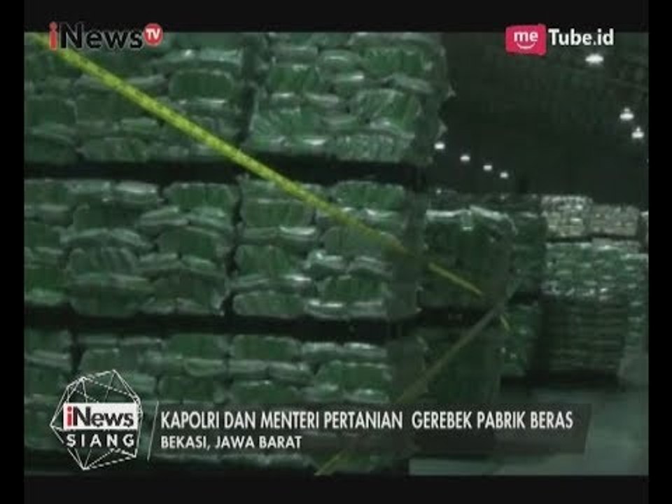 Kapolri Bersama Menteri Pertanian Gerebek Pabrik Beras di Bekasi - iNews Siang 23/07