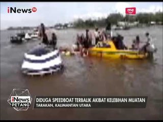 Kelebihan Penumpang, Speedboat Terbalik Hingga Beberapa Penumpang Hilang - iNews Petang 25/07