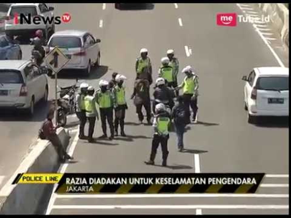 Polisi Berjaga & tak Segan Menilang Pengendara Motor di Jalan Layang Casablanca - Police Line 27/07
