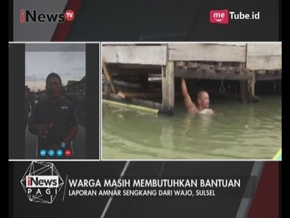 Kondisi Banjir Wajo Terkini Pada Pagi Hari Ini - iNews Pagi 25/07