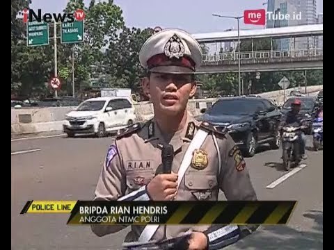 Polisi Masih Terus Lakukan Razia di Jalan Layang Casablanca - Police Line 27/07