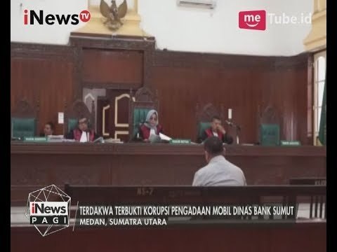 Mantan Pejabat Bank Sumut Divonis Penjara Usai Korupsi Pengadaan Mobil Dinas - iNews Pagi 28/07