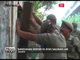 Berdiri di Atas Saluran Air, 53 Bangunan Ini Dibongkar Petugas Pemkot Jakarta - iNews Siang 27/07