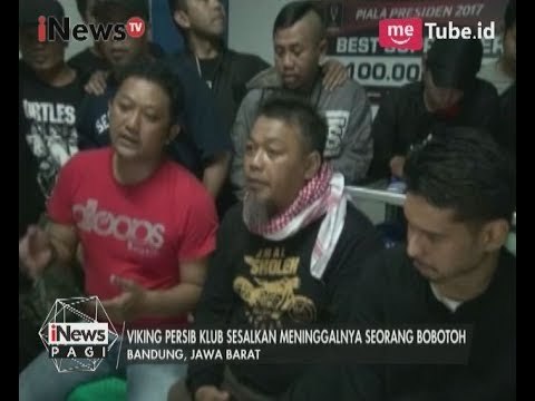 Viking Persib Club Berikan Pernyataan Terkait Tewasnya Seorang Bobotoh - iNews Pagi 28/07